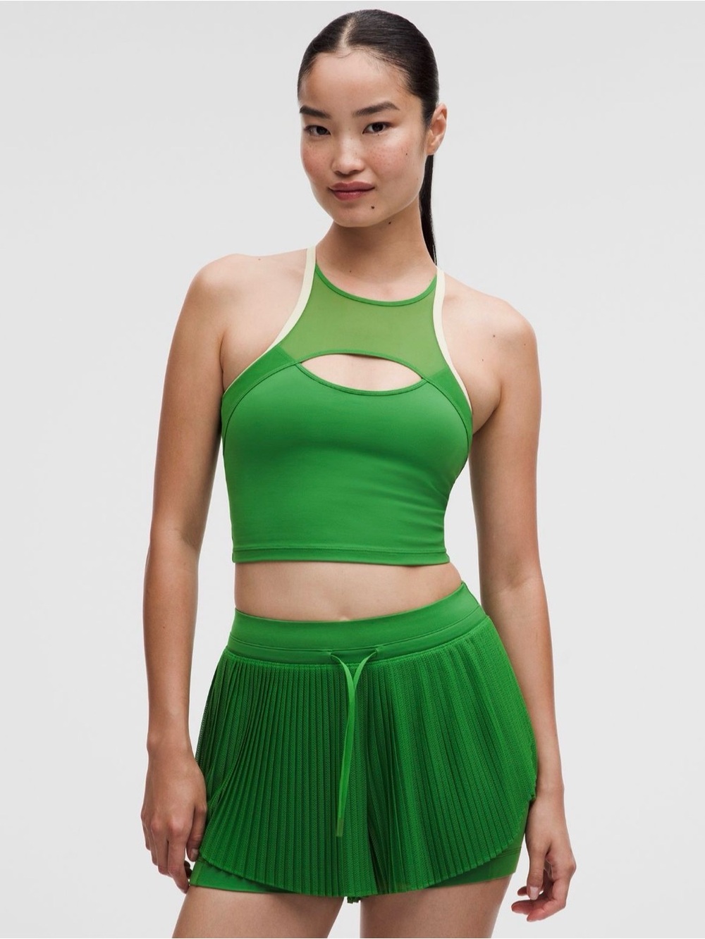 Lululemon Ace Advantage Mesh-Panel Tennis Tank